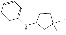 N-(1,1-dioxidotetrahydrothien-3-yl)pyridin-2-amine,,结构式