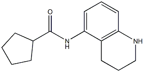 N-(1,2,3,4-tetrahydroquinolin-5-yl)cyclopentanecarboxamide