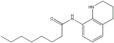 N-(1,2,3,4-tetrahydroquinolin-8-yl)octanamide Structure