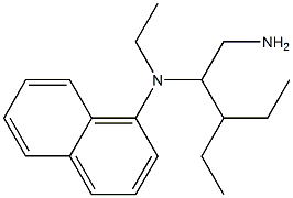N-(1-amino-3-ethylpentan-2-yl)-N-ethylnaphthalen-1-amine