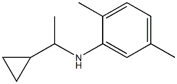 N-(1-cyclopropylethyl)-2,5-dimethylaniline Structure