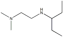 N'-(1-ethylpropyl)-N,N-dimethylethane-1,2-diamine Structure