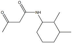 N-(2,3-dimethylcyclohexyl)-3-oxobutanamide Structure