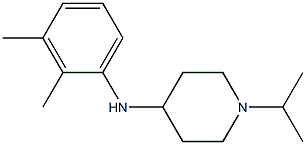 N-(2,3-dimethylphenyl)-1-(propan-2-yl)piperidin-4-amine,,结构式