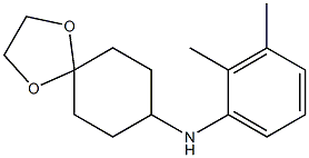 N-(2,3-dimethylphenyl)-1,4-dioxaspiro[4.5]decan-8-amine Structure