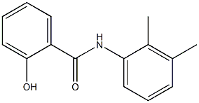 N-(2,3-dimethylphenyl)-2-hydroxybenzamide Struktur