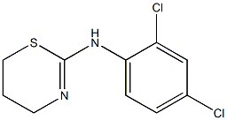 N-(2,4-dichlorophenyl)-5,6-dihydro-4H-1,3-thiazin-2-amine Structure