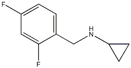 N-(2,4-difluorobenzyl)cyclopropanamine Structure