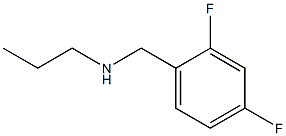 N-(2,4-difluorobenzyl)-N-propylamine Struktur