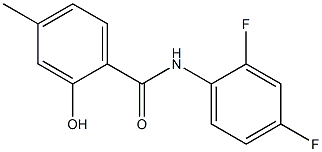  N-(2,4-difluorophenyl)-2-hydroxy-4-methylbenzamide