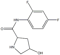 N-(2,4-difluorophenyl)-4-hydroxypyrrolidine-2-carboxamide