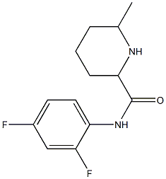 N-(2,4-difluorophenyl)-6-methylpiperidine-2-carboxamide