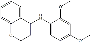 N-(2,4-dimethoxyphenyl)-3,4-dihydro-2H-1-benzopyran-4-amine