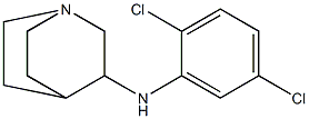 N-(2,5-dichlorophenyl)-1-azabicyclo[2.2.2]octan-3-amine Structure