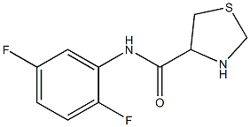 N-(2,5-difluorophenyl)-1,3-thiazolidine-4-carboxamide