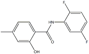  N-(2,5-difluorophenyl)-2-hydroxy-4-methylbenzamide