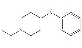 N-(2,5-dimethylphenyl)-1-ethylpiperidin-4-amine Structure