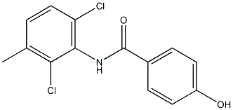 N-(2,6-dichloro-3-methylphenyl)-4-hydroxybenzamide Structure