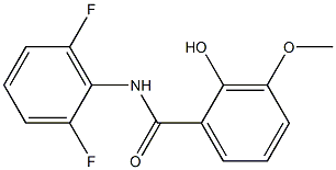 N-(2,6-difluorophenyl)-2-hydroxy-3-methoxybenzamide