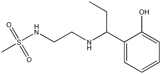 N-(2-{[1-(2-hydroxyphenyl)propyl]amino}ethyl)methanesulfonamide