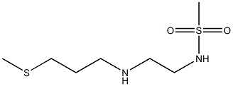 N-(2-{[3-(methylsulfanyl)propyl]amino}ethyl)methanesulfonamide Structure