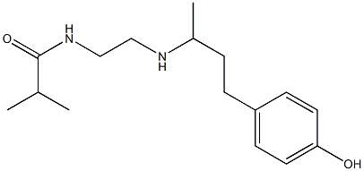 N-(2-{[4-(4-hydroxyphenyl)butan-2-yl]amino}ethyl)-2-methylpropanamide