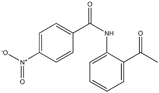 N-(2-acetylphenyl)-4-nitrobenzamide|