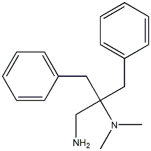 N-(2-amino-1,1-dibenzylethyl)-N,N-dimethylamine Structure