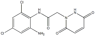 N-(2-amino-4,6-dichlorophenyl)-2-(3,6-dioxo-1,2,3,6-tetrahydropyridazin-1-yl)acetamide