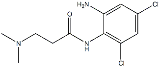 N-(2-amino-4,6-dichlorophenyl)-3-(dimethylamino)propanamide