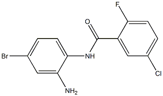 N-(2-amino-4-bromophenyl)-5-chloro-2-fluorobenzamide