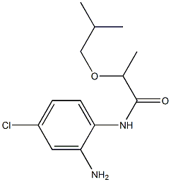 N-(2-amino-4-chlorophenyl)-2-(2-methylpropoxy)propanamide|