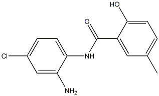 N-(2-amino-4-chlorophenyl)-2-hydroxy-5-methylbenzamide Structure