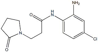 N-(2-amino-4-chlorophenyl)-3-(2-oxopyrrolidin-1-yl)propanamide