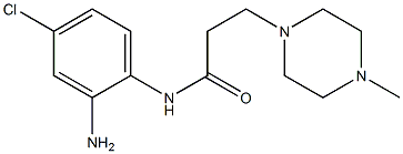 N-(2-amino-4-chlorophenyl)-3-(4-methylpiperazin-1-yl)propanamide