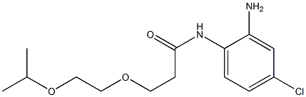 N-(2-amino-4-chlorophenyl)-3-[2-(propan-2-yloxy)ethoxy]propanamide Structure