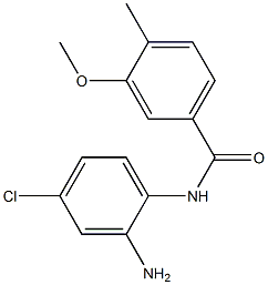 N-(2-amino-4-chlorophenyl)-3-methoxy-4-methylbenzamide Struktur