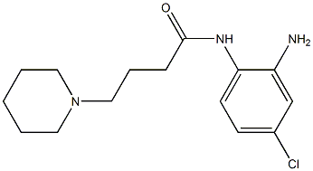 N-(2-amino-4-chlorophenyl)-4-piperidin-1-ylbutanamide Struktur
