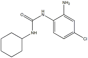 N-(2-amino-4-chlorophenyl)-N'-cyclohexylurea 结构式