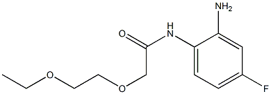 N-(2-amino-4-fluorophenyl)-2-(2-ethoxyethoxy)acetamide Structure