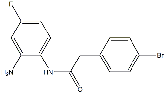 N-(2-amino-4-fluorophenyl)-2-(4-bromophenyl)acetamide