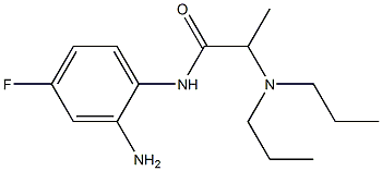 N-(2-amino-4-fluorophenyl)-2-(dipropylamino)propanamide Structure