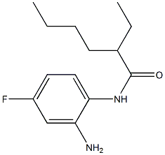 N-(2-amino-4-fluorophenyl)-2-ethylhexanamide Structure