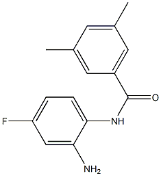 N-(2-amino-4-fluorophenyl)-3,5-dimethylbenzamide Structure