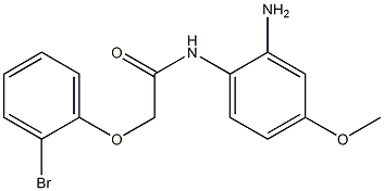 N-(2-amino-4-methoxyphenyl)-2-(2-bromophenoxy)acetamide