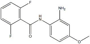 N-(2-amino-4-methoxyphenyl)-2,6-difluorobenzamide 结构式
