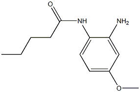 N-(2-amino-4-methoxyphenyl)pentanamide Struktur