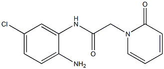 N-(2-amino-5-chlorophenyl)-2-(2-oxopyridin-1(2H)-yl)acetamide Struktur