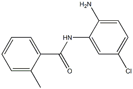 N-(2-amino-5-chlorophenyl)-2-methylbenzamide Structure