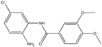 N-(2-amino-5-chlorophenyl)-3,4-dimethoxybenzamide Structure